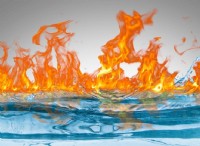 Γιατί το νερό δεν καίγεται, παρά το ότι είναι φτιαγμένο από εύφλεκτες ουσίες (υδρογόνο και οξυγόνο); 