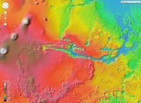 Canyons of Mars:Lava Not Water 